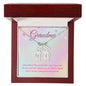 Grandma / Magical / Engraved Kid Charm Necklace