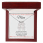 Mom / We Love You Forever / Engraved Kids Charm Necklace