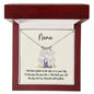 Nana / Best Place is in your Lap (Koalas) / Engraved Kid Charmed Necklace