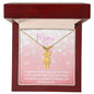 Mimi / Feel My Love / Engraved Kid Charm Necklace