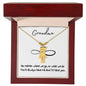 Grandma / You'll Always Have Me / Engraved Kid Charm Necklace