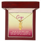 Gigi / Best Adult / Engraved Kid Charm Necklace