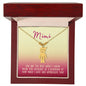 Mimi / Best Adult / Engraved Kid Charm Necklace