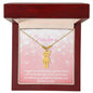 Grandma / Feel My Love / Engraved Kid Charm Necklace