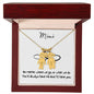Mimi / You'll Always Have Me / Engraved Kid Charm Necklace