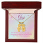 Gigi / Magical / Engraved Kid Charm Necklace