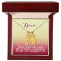 Nana / Best Adult / Engraved Kid Charm Necklace