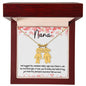 Nana / Feel Our Love / Engraved Kid Charm Necklace