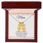 Mom / We Love You Forever / Engraved Kids Charm Necklace