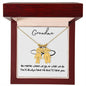 Grandma / You'll Always Have Me / Engraved Kid Charm Necklace
