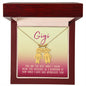 Gigi / Best Adult / Engraved Kid Charm Necklace