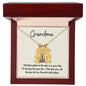 Grandma / Best Place to be is in your Lap (Koalas) / Engraved Kid Charm Necklace