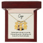 Gigi / Best Place is in your Lap / Engraved Kid Charm Necklace