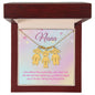 Nana / Magical / engraved Kid Charm Necklace