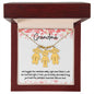 Grandma / Feel Our Love / Engraved Kid Charm Necklace