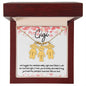 Gigi / Feel Our Love / Engraved Kid Charm Necklace