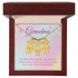 Grandma / Magical / Engraved Kid Charm Necklace