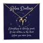 Written in the Stars/ Gift for Her / Zodiac Sign Necklace