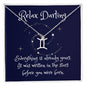 Written in the Stars/ Gift for Her / Zodiac Sign Necklace