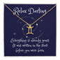 Written in the Stars/ Gift for Her / Zodiac Sign Necklace