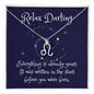 Written in the Stars/ Gift for Her / Zodiac Sign Necklace