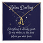 Written in the Stars/ Gift for Her / Zodiac Sign Necklace