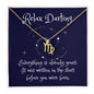 Written in the Stars/ Gift for Her / Zodiac Sign Necklace