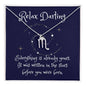 Written in the Stars/ Gift for Her / Zodiac Sign Necklace