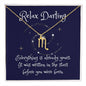 Written in the Stars/ Gift for Her / Zodiac Sign Necklace