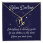 Written in the Stars/ Gift for Her / Zodiac Sign Necklace