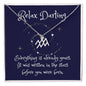Written in the Stars/ Gift for Her / Zodiac Sign Necklace