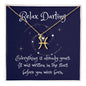 Written in the Stars/ Gift for Her / Zodiac Sign Necklace