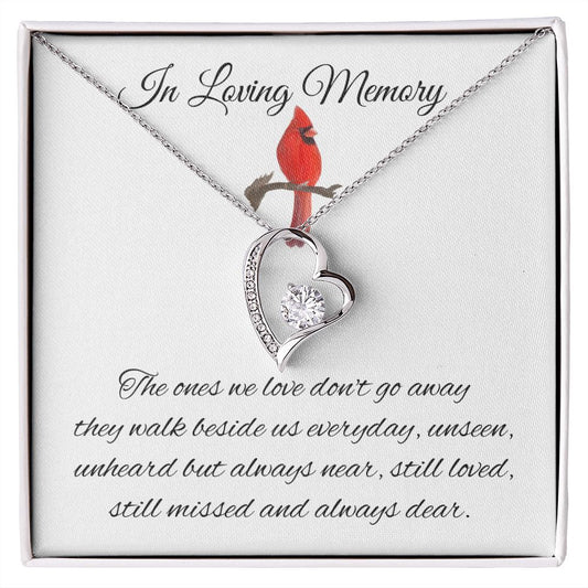 In Loving Memory / Forever Love Necklace