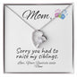 Mom / From Your Favorite / Forever Love Necklace / Personalized Message Card