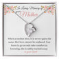 In Loving Memory / Mom / Forever Love Necklace