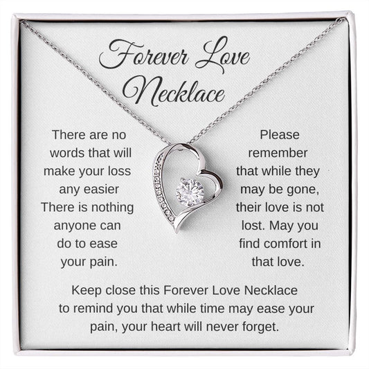Condolence / Forever Love Necklace