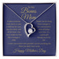 To My Bonus Mom / Happy Mother's Day / Forever Love Necklace