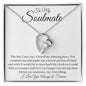To My Soulmate / I found my missing piece / Forever Love Necklace / Personalized Message Card