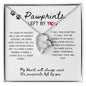 Pawprints Left By You / Forever Love Necklace