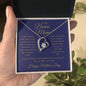 To My Bonus Mom / Happy Mother's Day / Forever Love Necklace