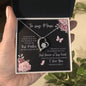 To my Mom / Gift from Daughter / Gift from Son / Forever Love Necklace