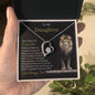 To My Daughter / Gift From Dad / Forever Love Necklace
