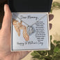 Dear Mommy / Happy 1st Mother's Day / Forever Love Necklace