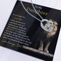 To My Daughter / Gift From Dad / Forever Love Necklace