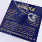 To My Daughter/ Straighten Your Crown/ Forever Love Necklace
