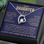 To My Daughter/ Straighten Your Crown/ Forever Love Necklace