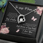 To my Mom / Gift from Daughter / Gift from Son / Forever Love Necklace