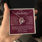 To My Soulmate / Forever Love Necklace / Personalized Message Card