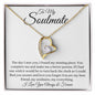 To My Soulmate / I found my missing piece / Forever Love Necklace / Personalized Message Card