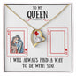 To My Queen / Forever Love Necklace